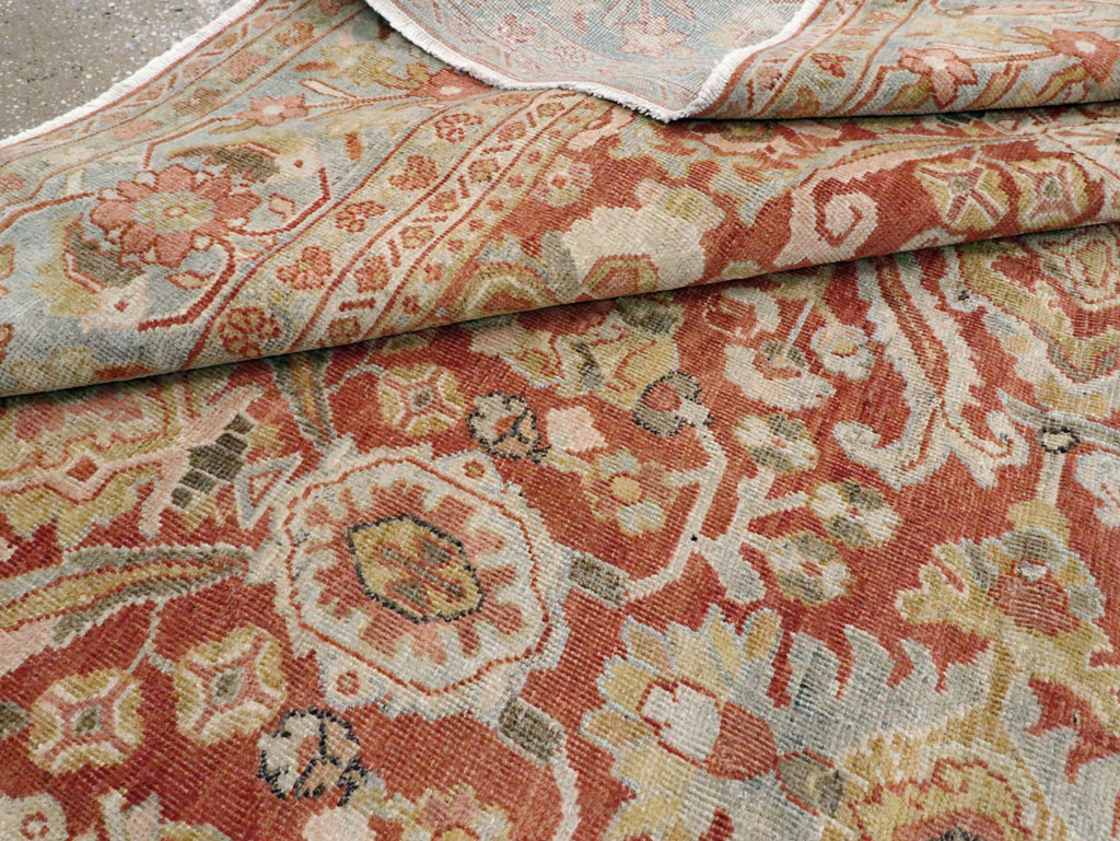 Antique Persian Mahal Carpet, No.24726 - Gss