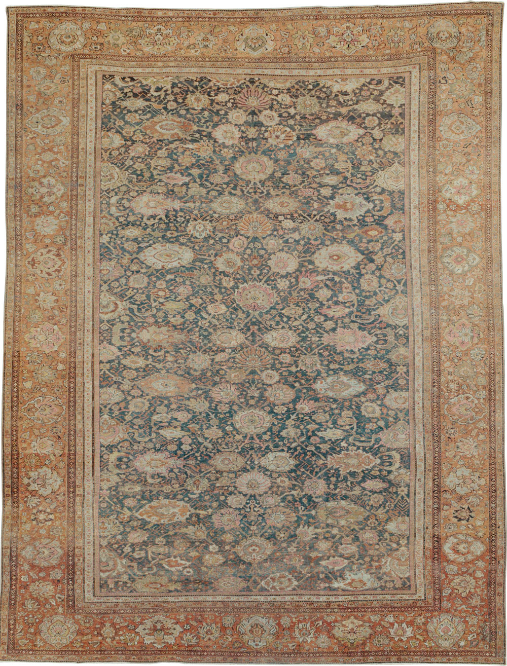 Antique Persian Sultanabad Carpet, No.24727 - Gss