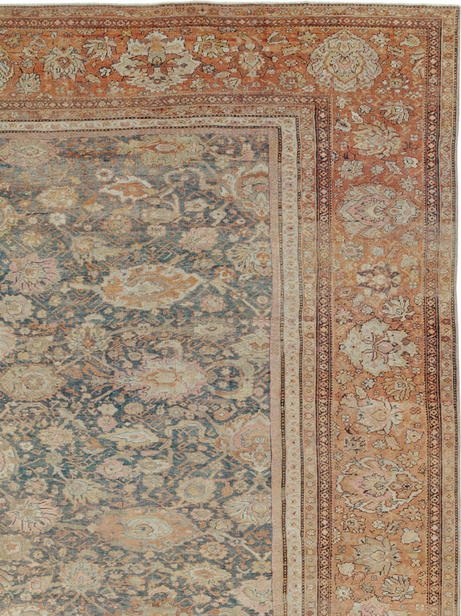 Antique Persian Sultanabad Carpet, No.24727 - Gss