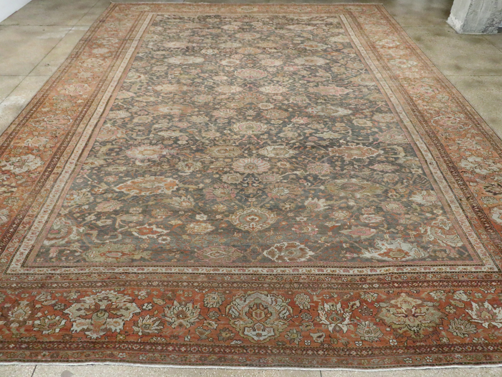 Antique Persian Sultanabad Carpet, No.24727 - Gss