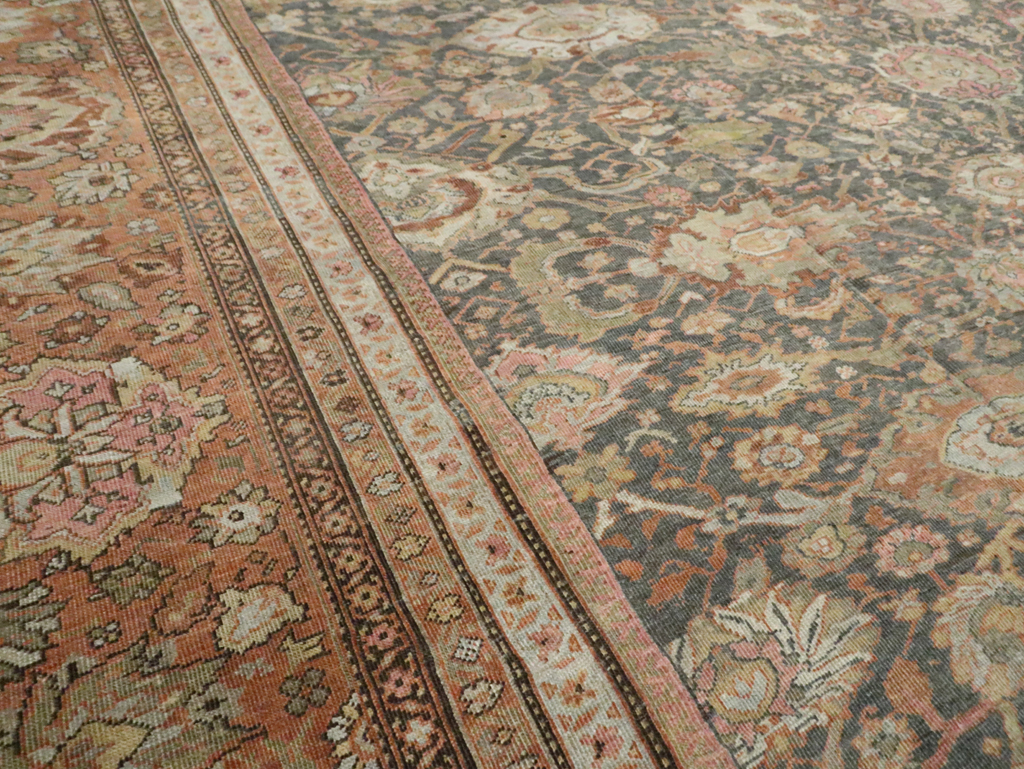 Antique Persian Sultanabad Carpet, No.24727 - Gss