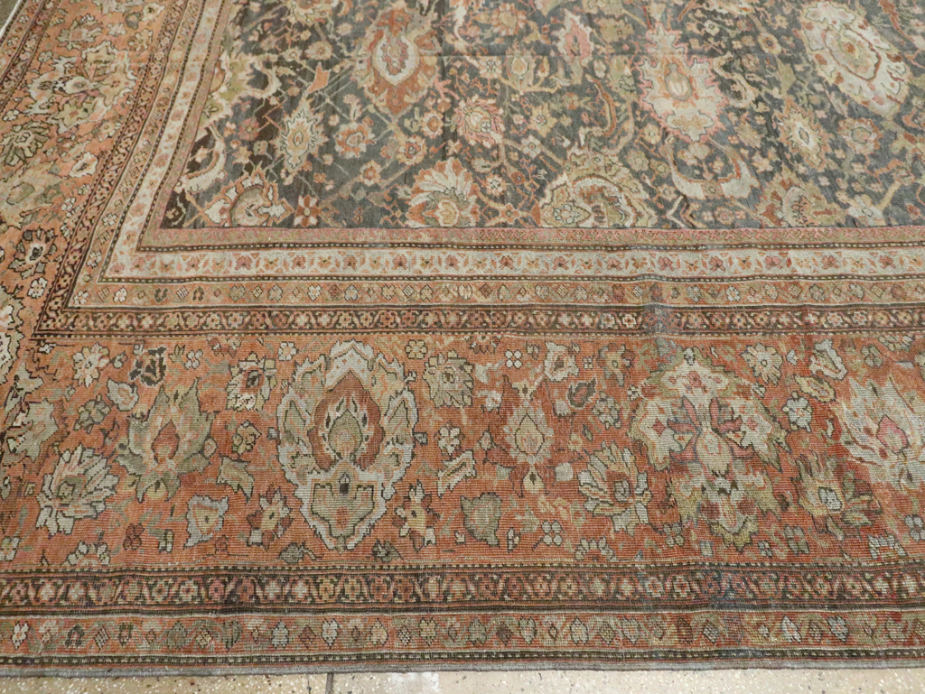 Antique Persian Sultanabad Carpet, No.24727 - Gss