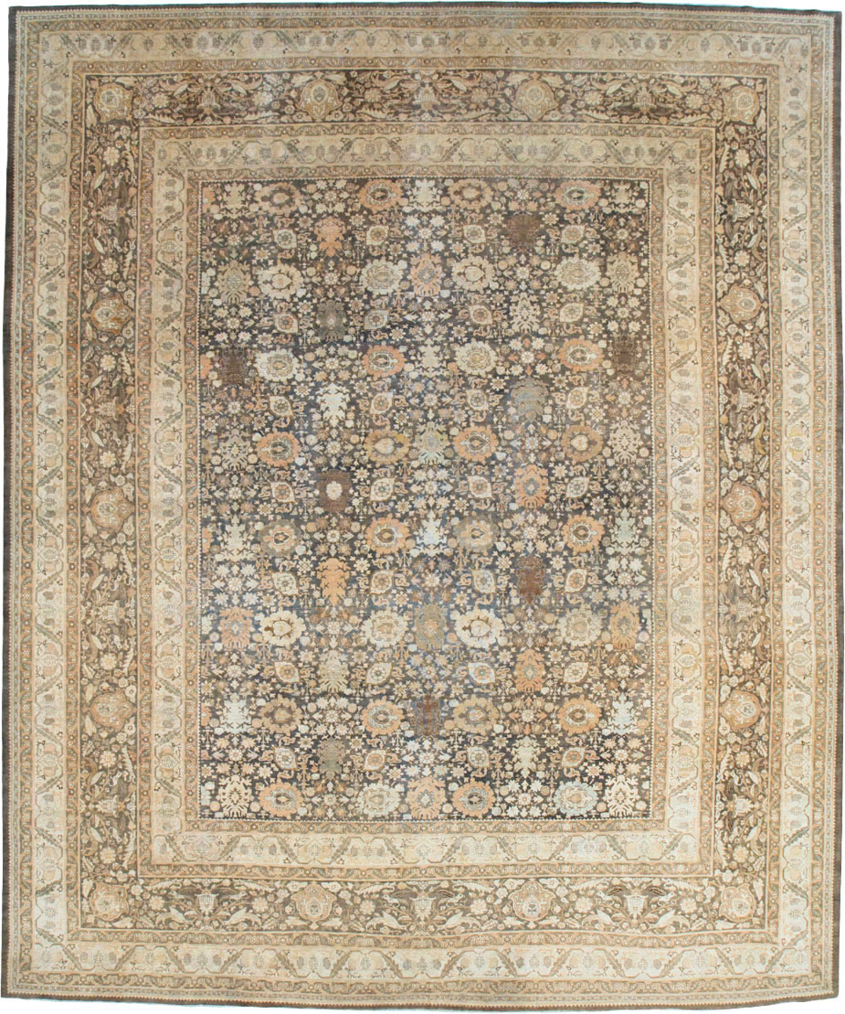 Antique Persian Tabriz Carpet, No.24729 - Gss