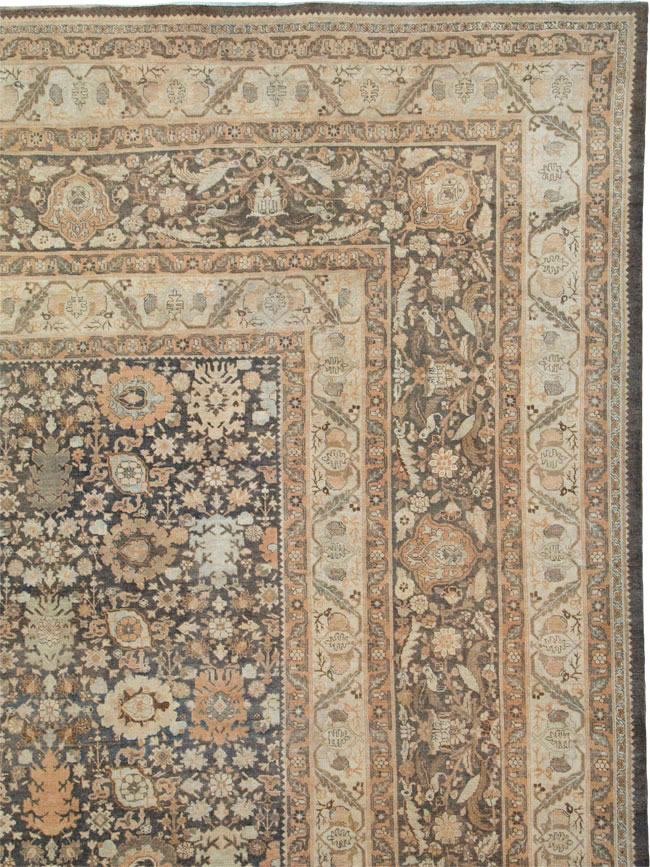 Antique Persian Tabriz Carpet, No.24729 - Gss