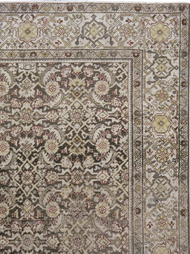 Antique Persian Malayer Gallery Carpet, No.24739 - Gss