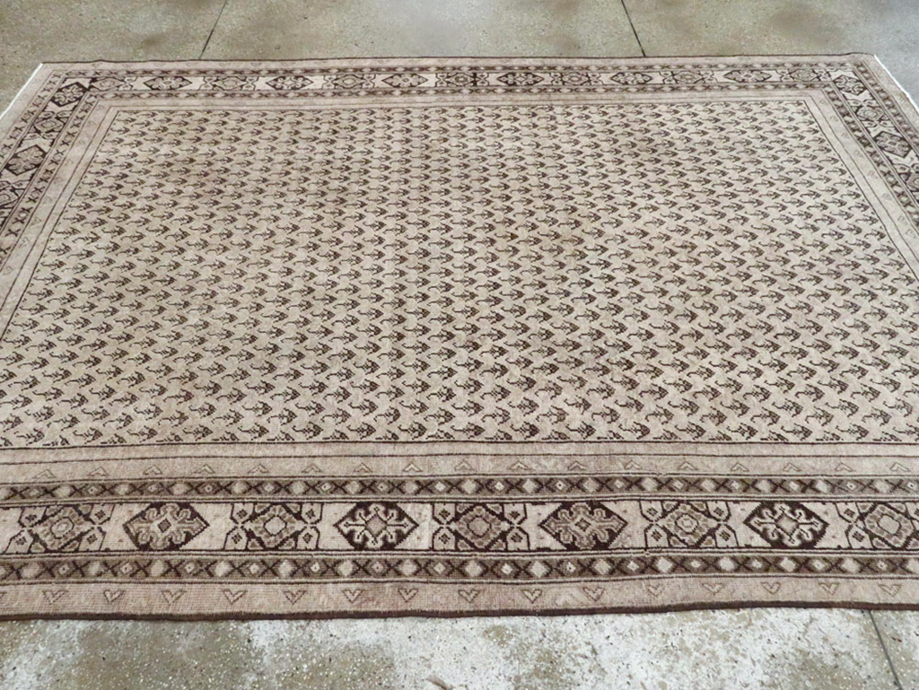 Vintage Persian Mahal Carpet, No.24740 - Gss