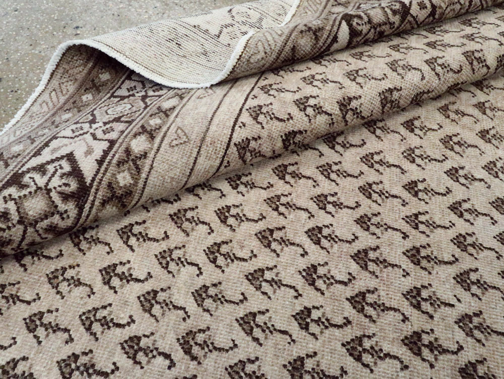 Vintage Persian Mahal Carpet, No.24740 - Gss