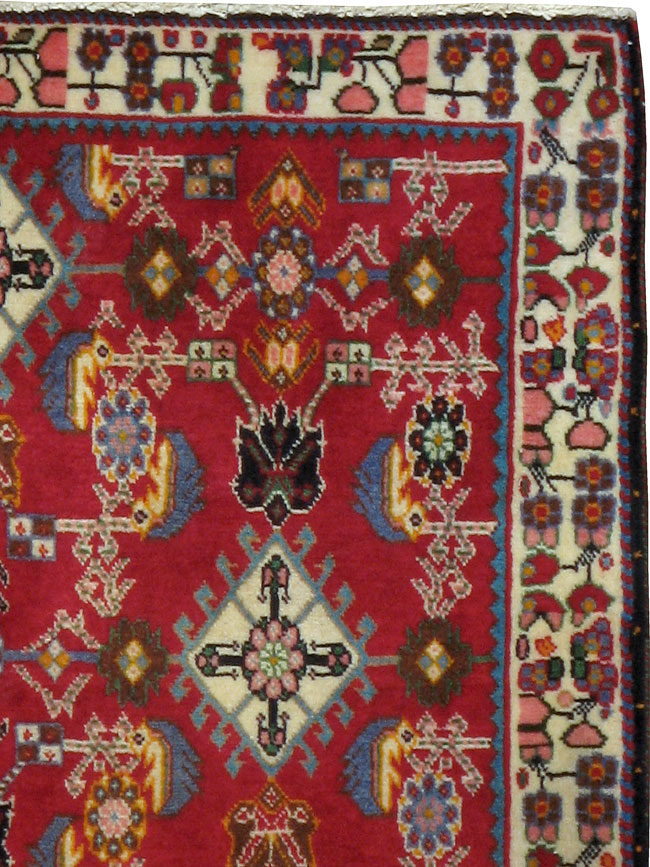 Vintage Persian Shiraz Square Rug (Pair: 1 of 4), No.24741 - Gss