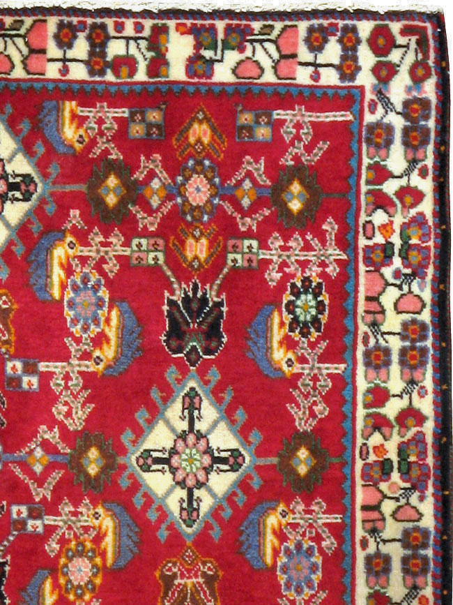 Vintage Persian Shiraz Square Rug (Pair: 1 of 4), No.24741 - Gss