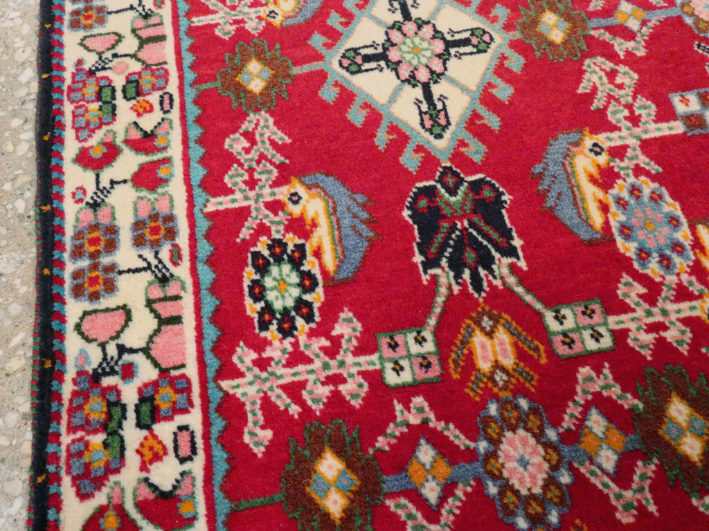 Vintage Persian Shiraz Square Rug (Pair: 1 of 4), No.24741 - Gss
