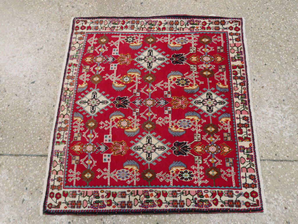 Vintage Persian Shiraz Square Rug (Pair: 1 of 4), No.24741 - Gss