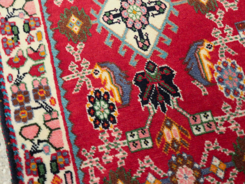 Vintage Persian Shiraz Square Rug (Pair: 2 of 4), No.24742 - Gss