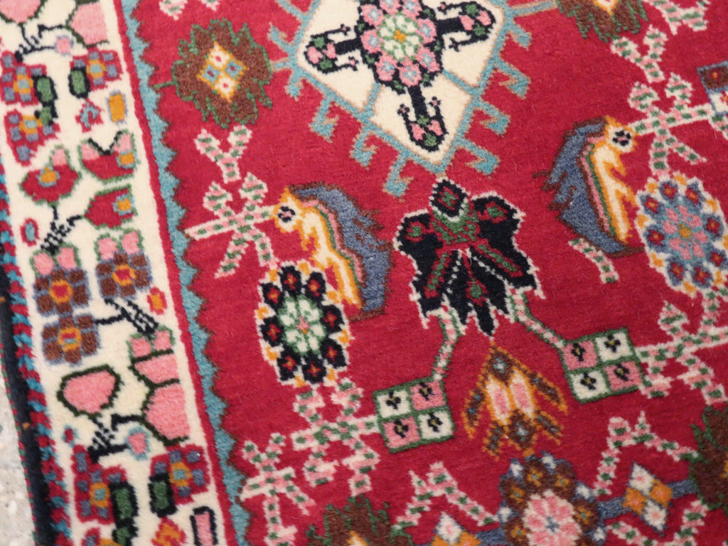 Vintage Persian Shiraz Square Rug (Pair: 2 of 4), No.24742 - Gss
