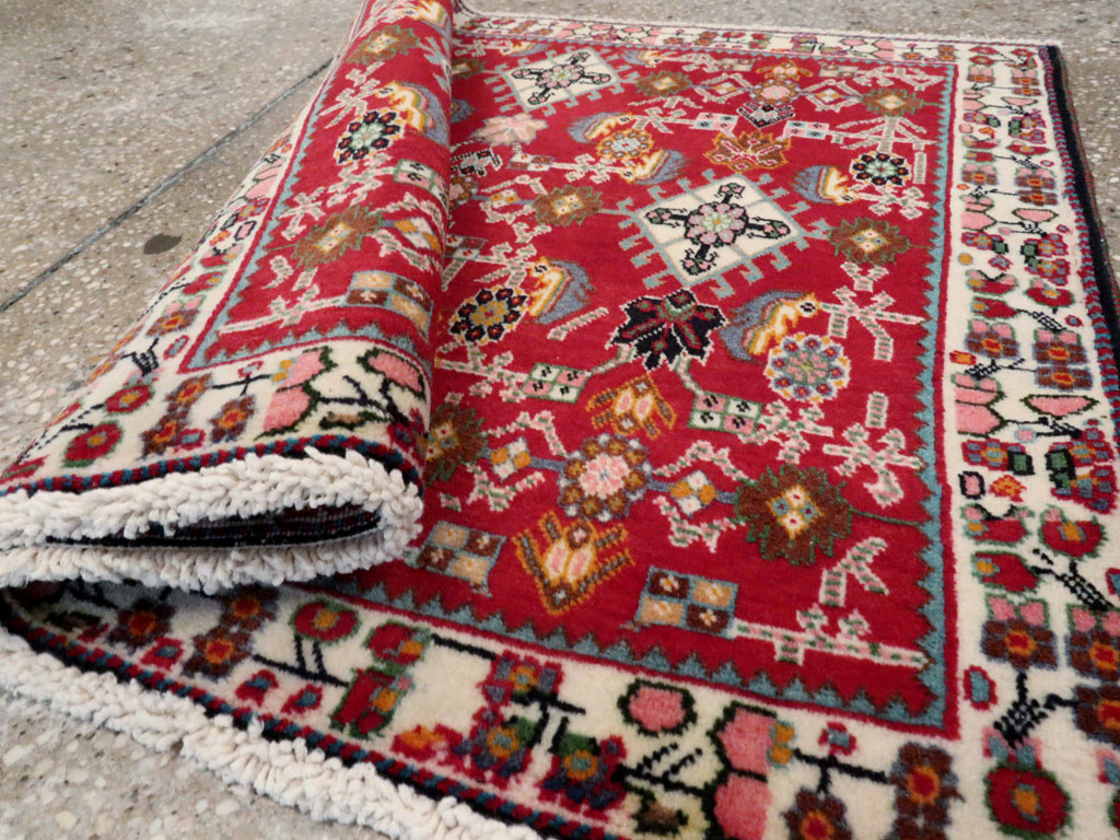 Vintage Persian Shiraz Square Rug (Pair: 2 of 4), No.24742 - Gss