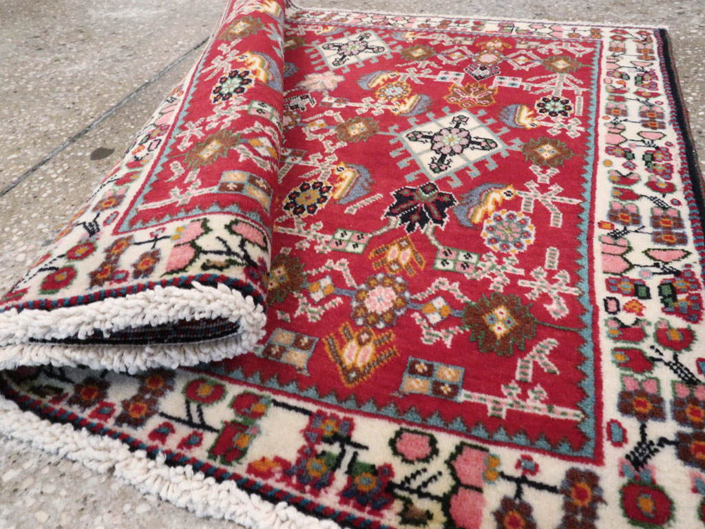 Vintage Persian Shiraz Square Rug (Pair: 2 of 4), No.24742 - Gss