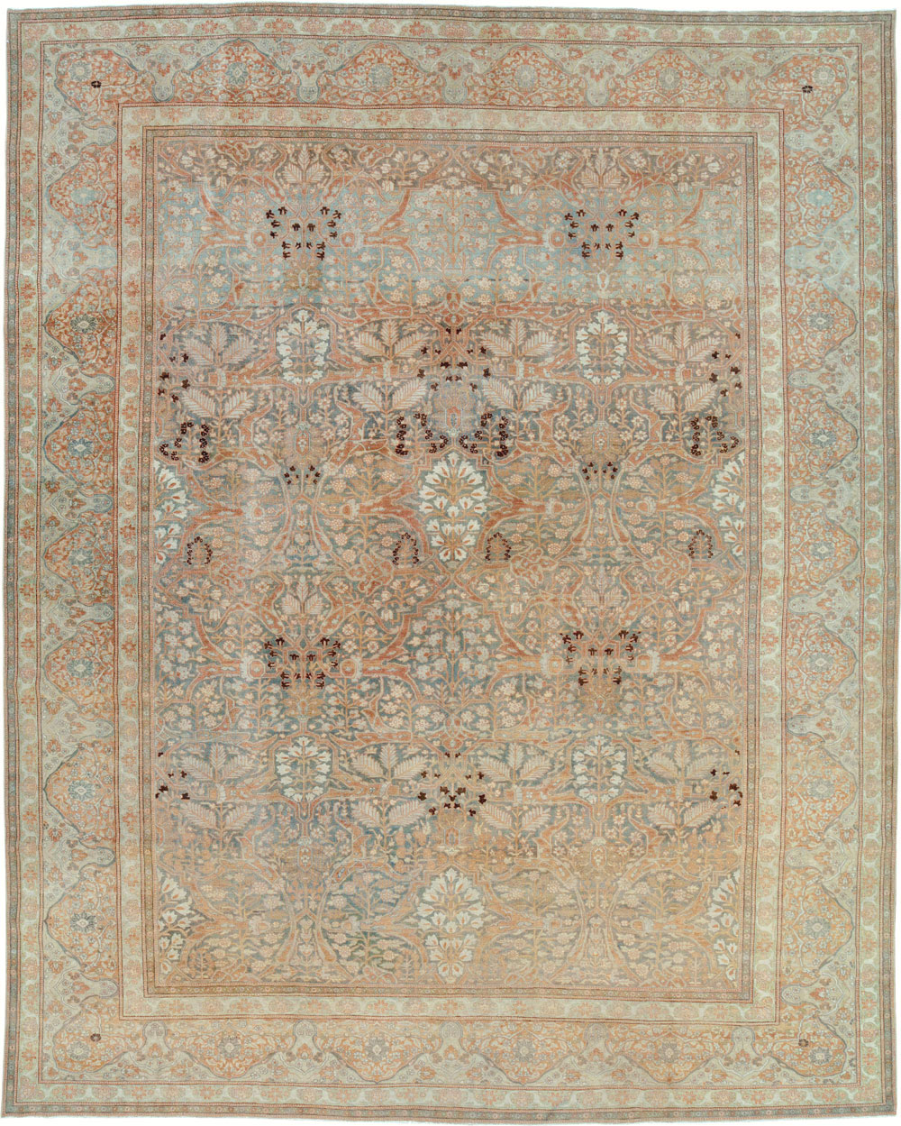 Antique Persian Tabriz Carpet, No.24750 - Gss