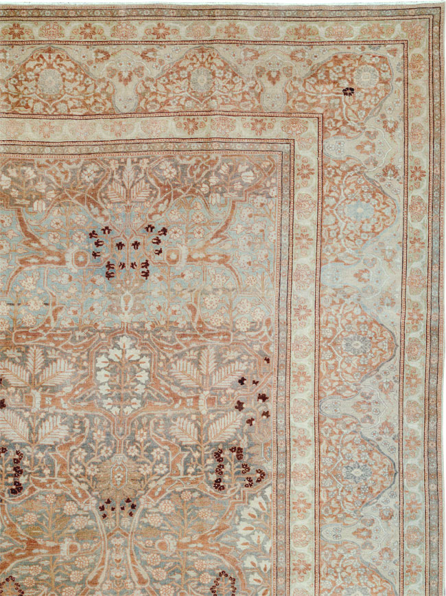 Antique Persian Tabriz Carpet, No.24750 - Gss