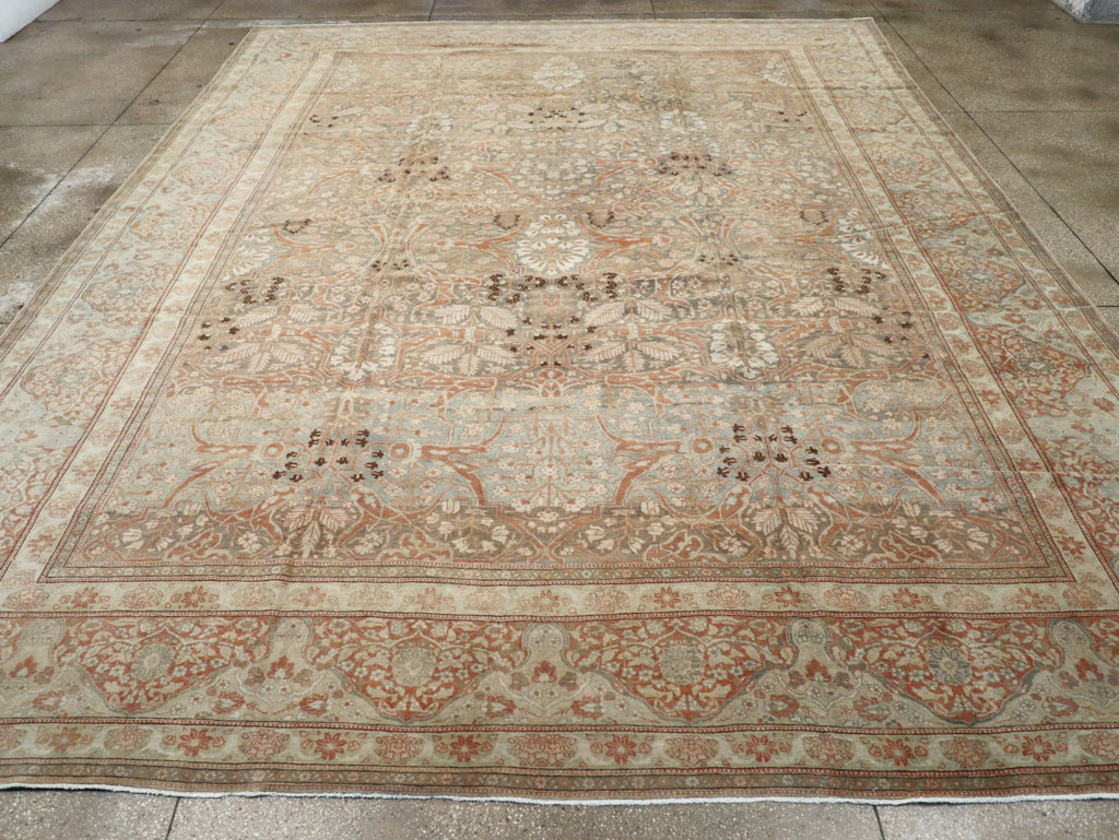 Antique Persian Tabriz Carpet, No.24750 - Gss