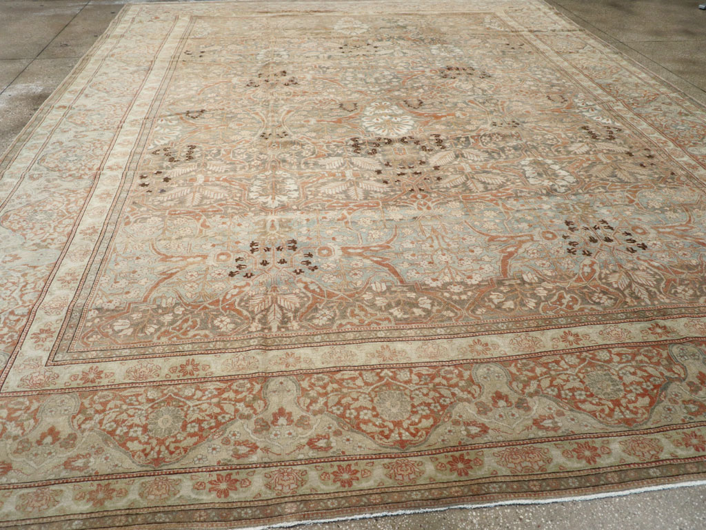 Antique Persian Tabriz Carpet, No.24750 - Gss