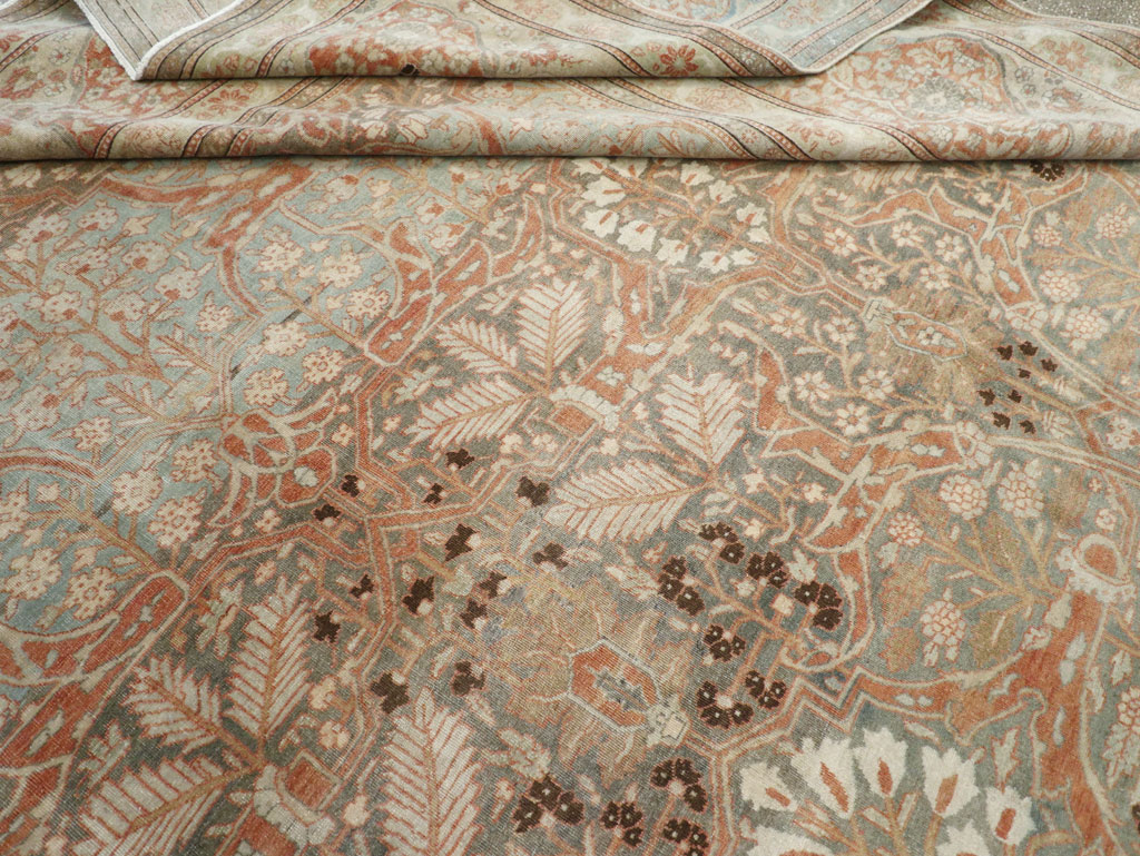 Antique Persian Tabriz Carpet, No.24750 - Gss