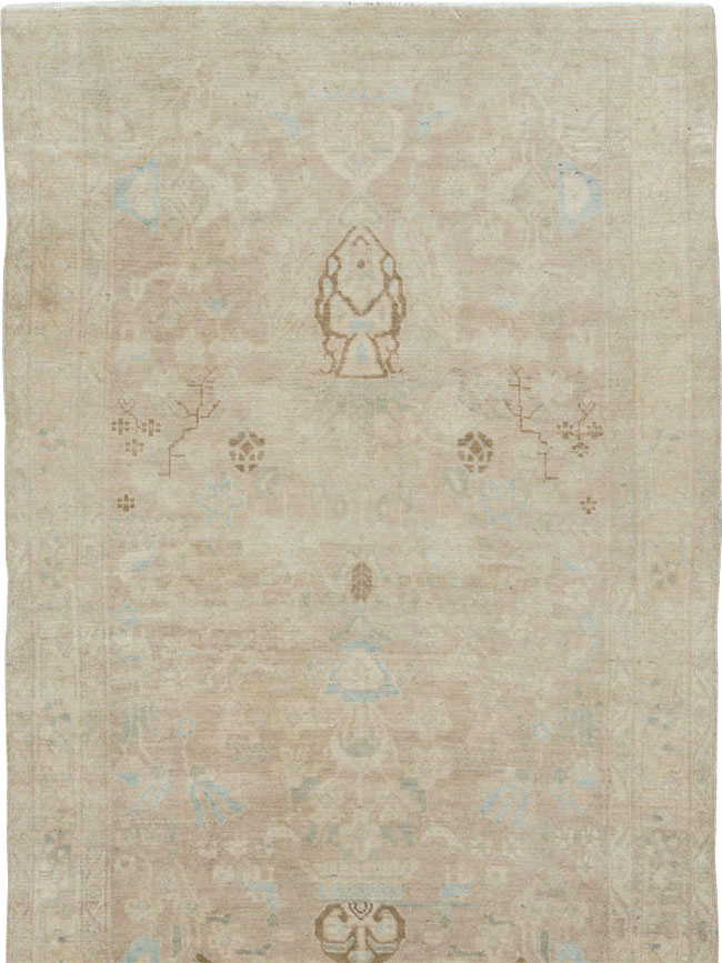 Vintage Persian Malayer Wide Gallery Runner, No.24753 - Gss