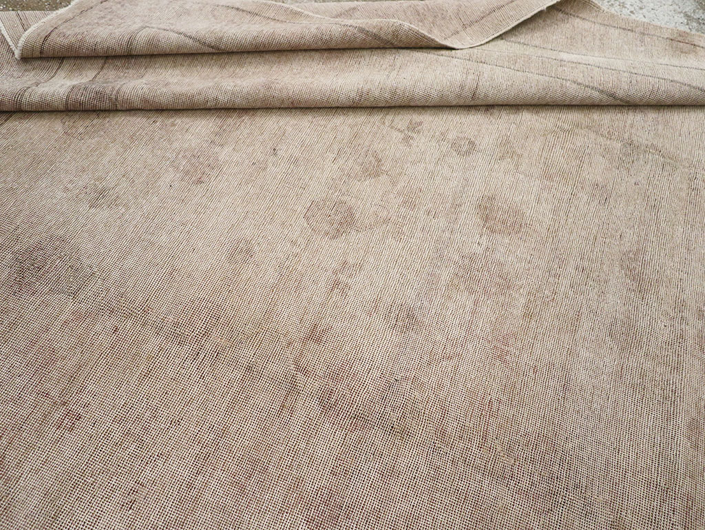 Vintage East Turkestan Khotan Carpet, No.24762 - Gss