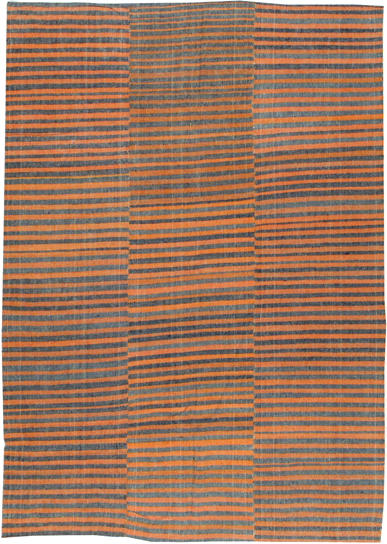 Vintage Turkish Flatweave Kilim, No.24771 - Gss