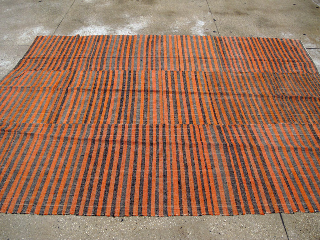 Vintage Turkish Flatweave Kilim, No.24771 - Gss