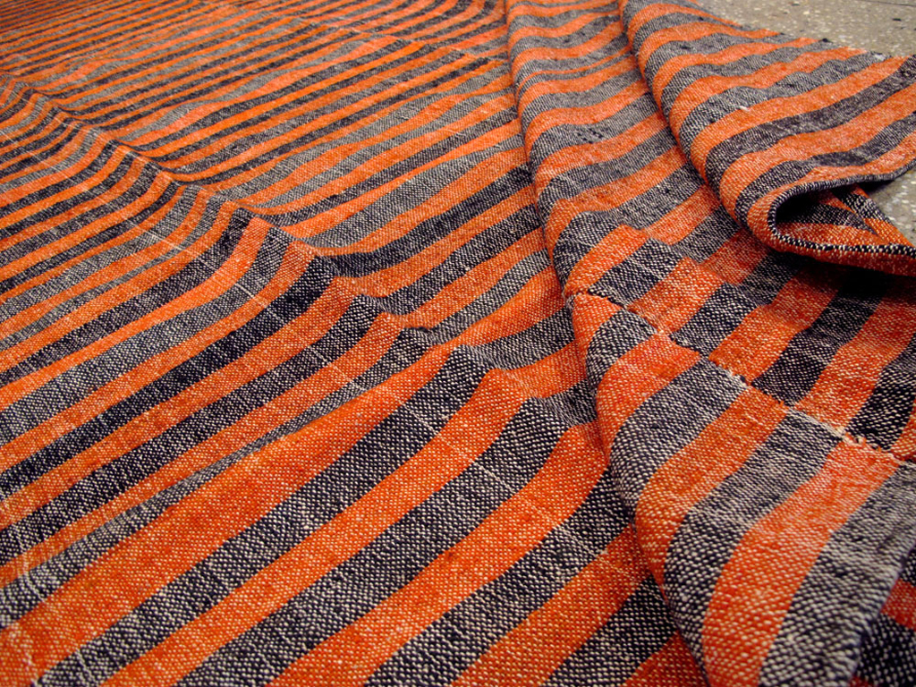 Vintage Turkish Flatweave Kilim, No.24771 - Gss