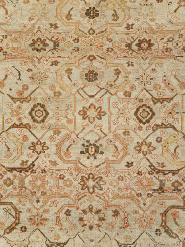 Antique Persian Mahal Carpet, No.24789 - Gss