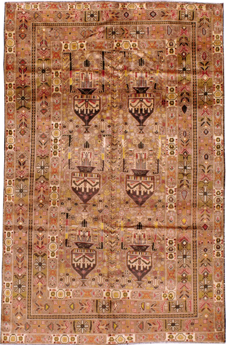 Vintage Persian Baluch Rug, No.24796 - Gss