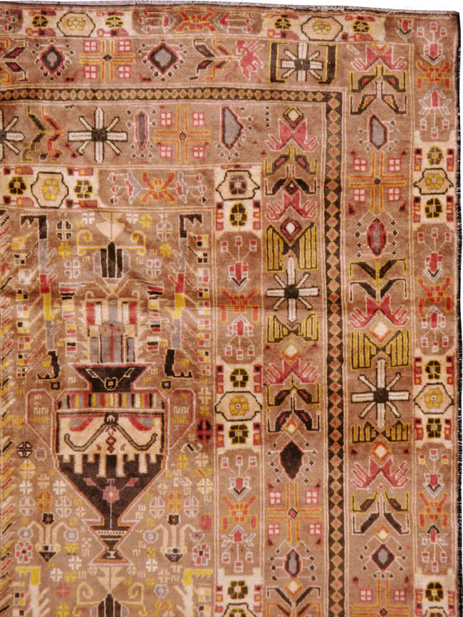 Vintage Persian Baluch Rug, No.24796 - Gss