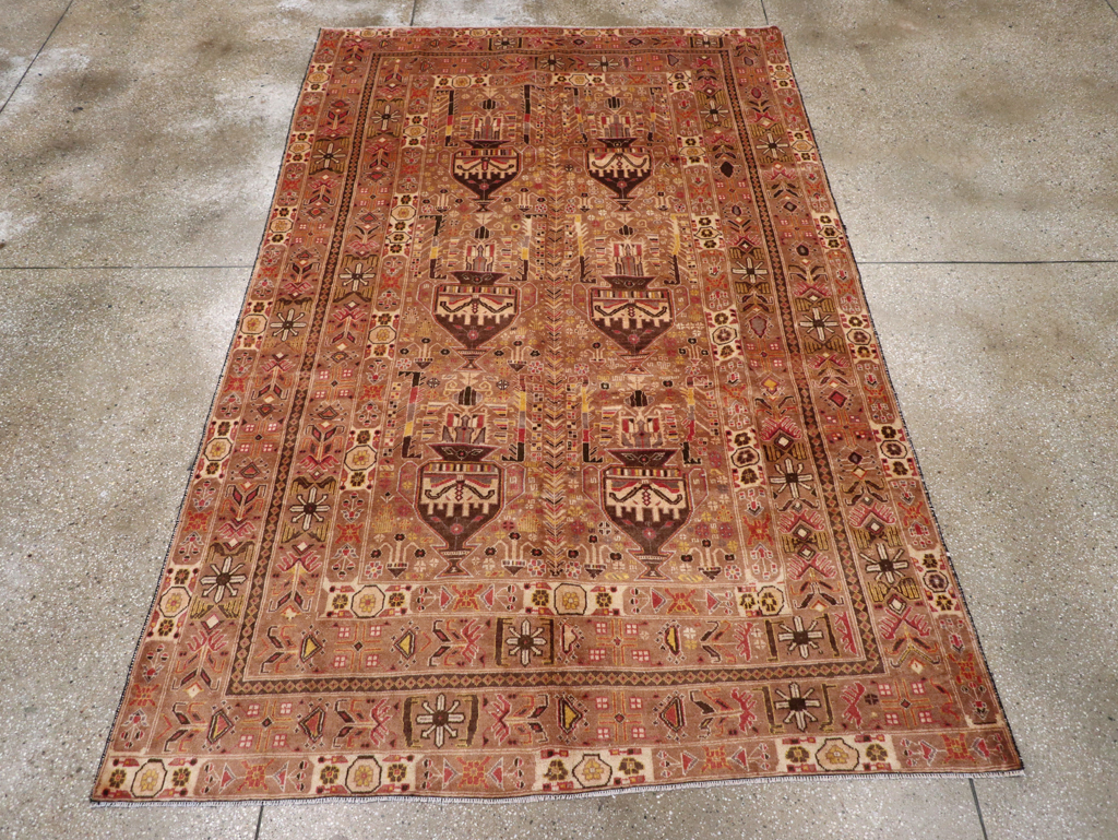 Vintage Persian Baluch Rug, No.24796 - Gss
