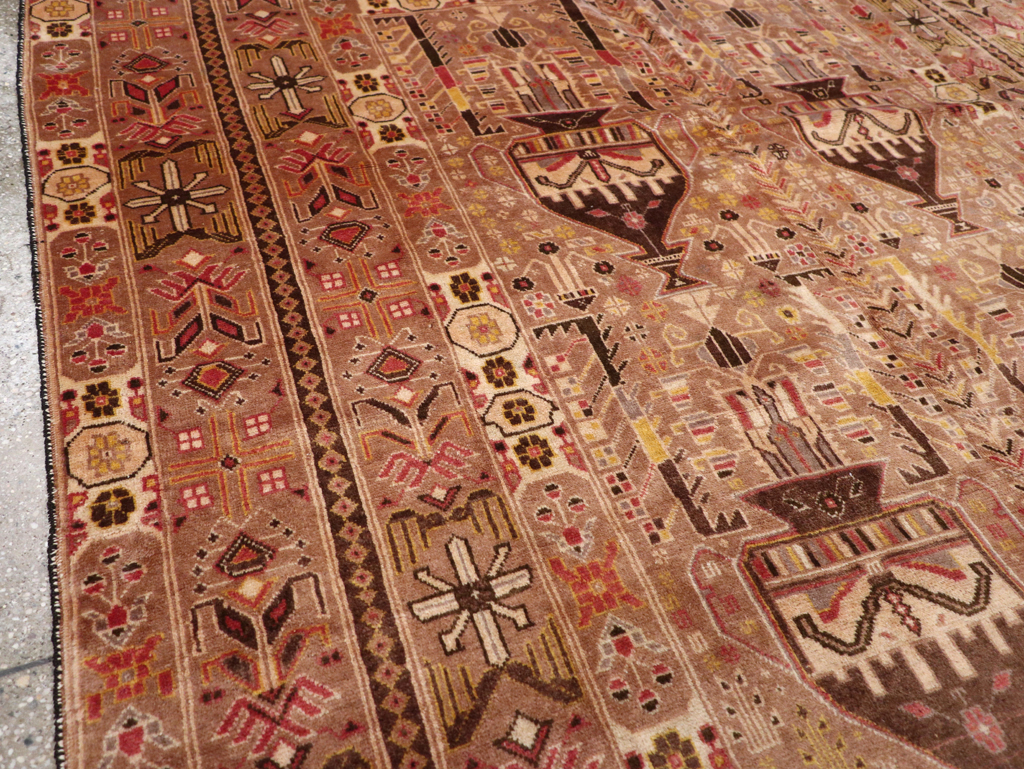 Vintage Persian Baluch Rug, No.24796 - Gss