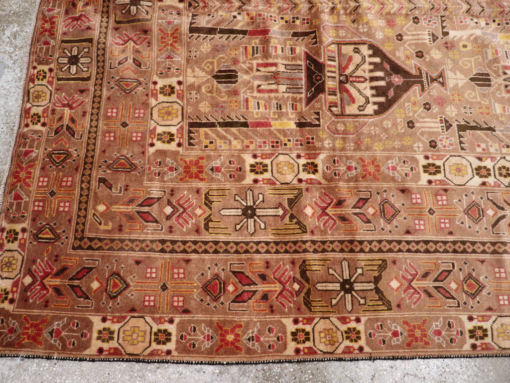 Vintage Persian Baluch Rug, No.24796 - Gss
