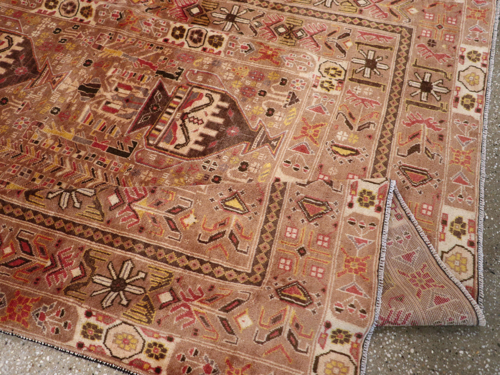 Vintage Persian Baluch Rug, No.24796 - Gss