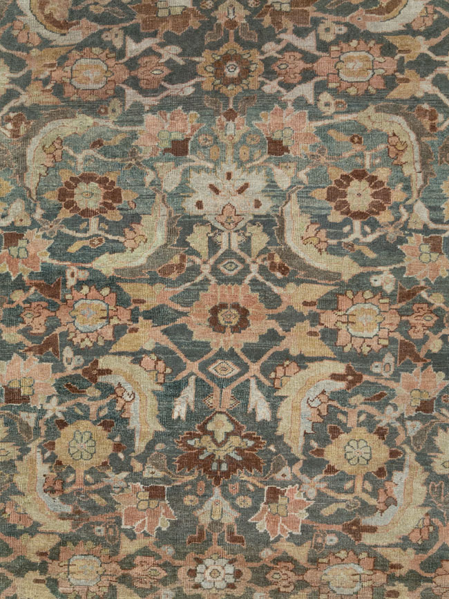 Antique Persian Mahal Oversize Carpet, No.24807 - Gss