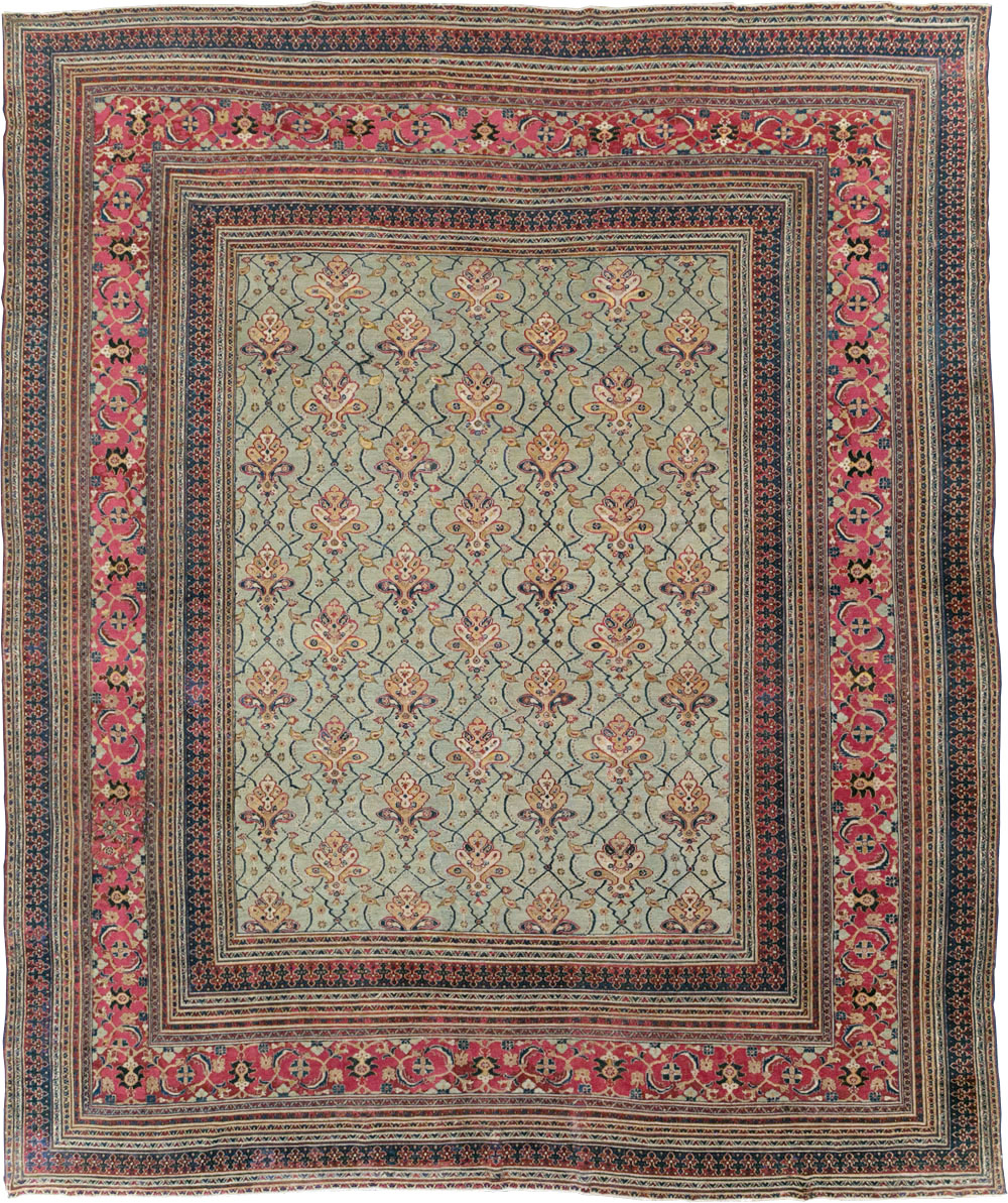 Antique Persian Khorassan Carpet, No.24808 - Gss