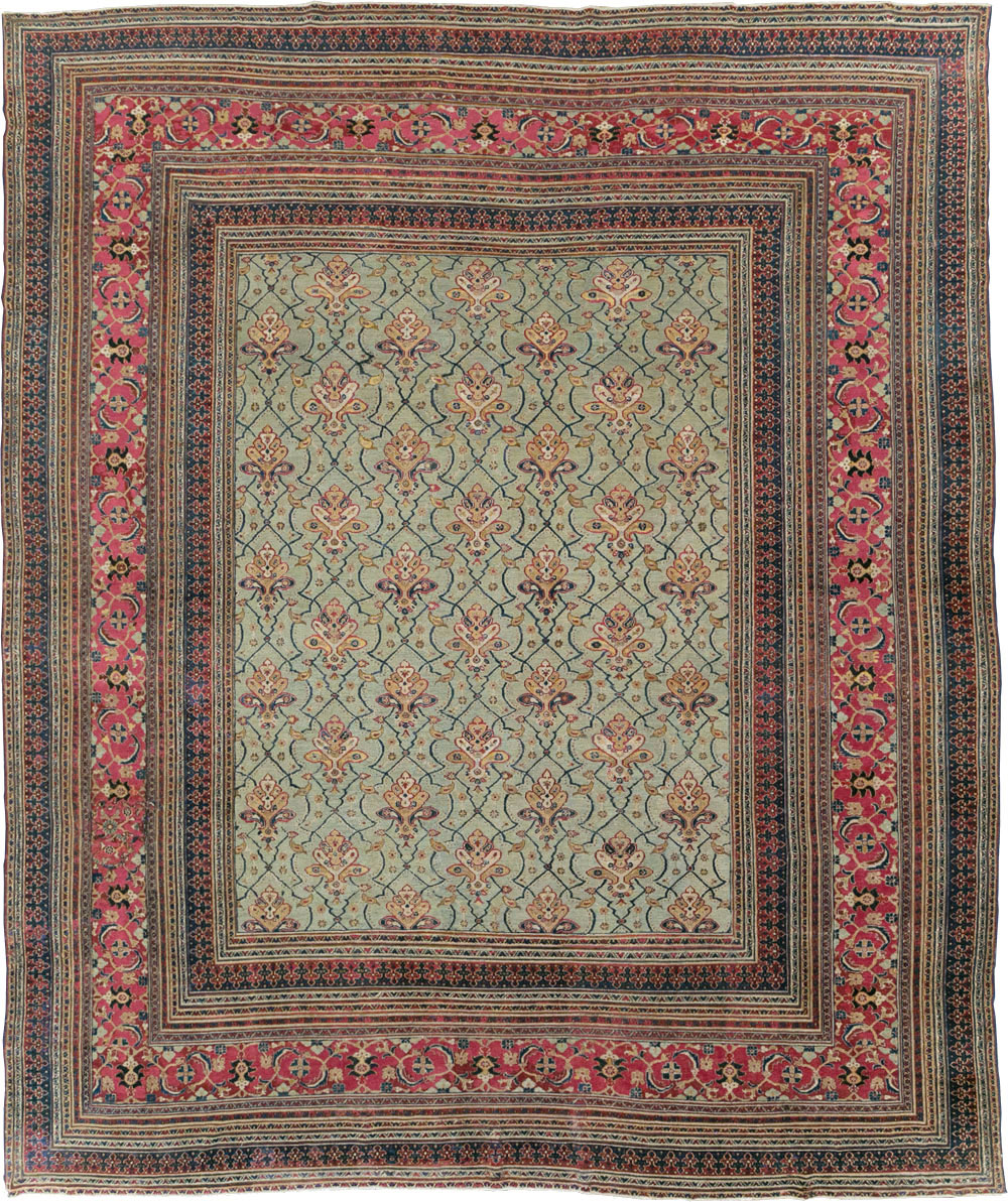 Antique Persian Khorassan Carpet, No.24808 - Gss