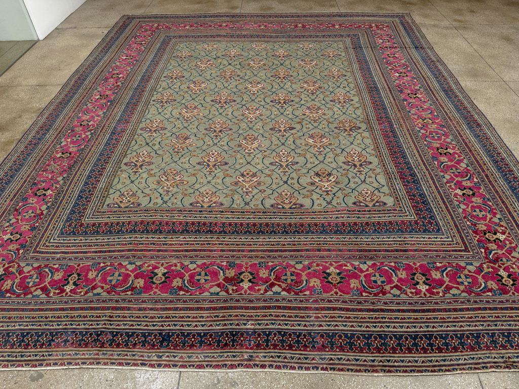 Antique Persian Khorassan Carpet, No.24808 - Gss