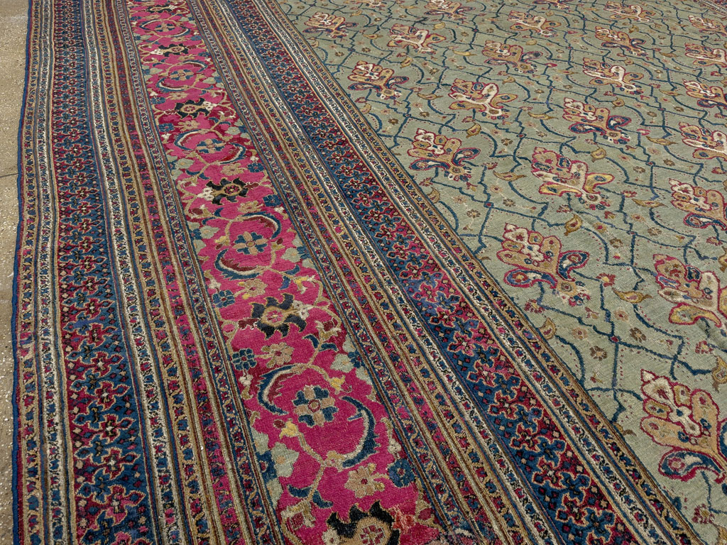 Antique Persian Khorassan Carpet, No.24808 - Gss