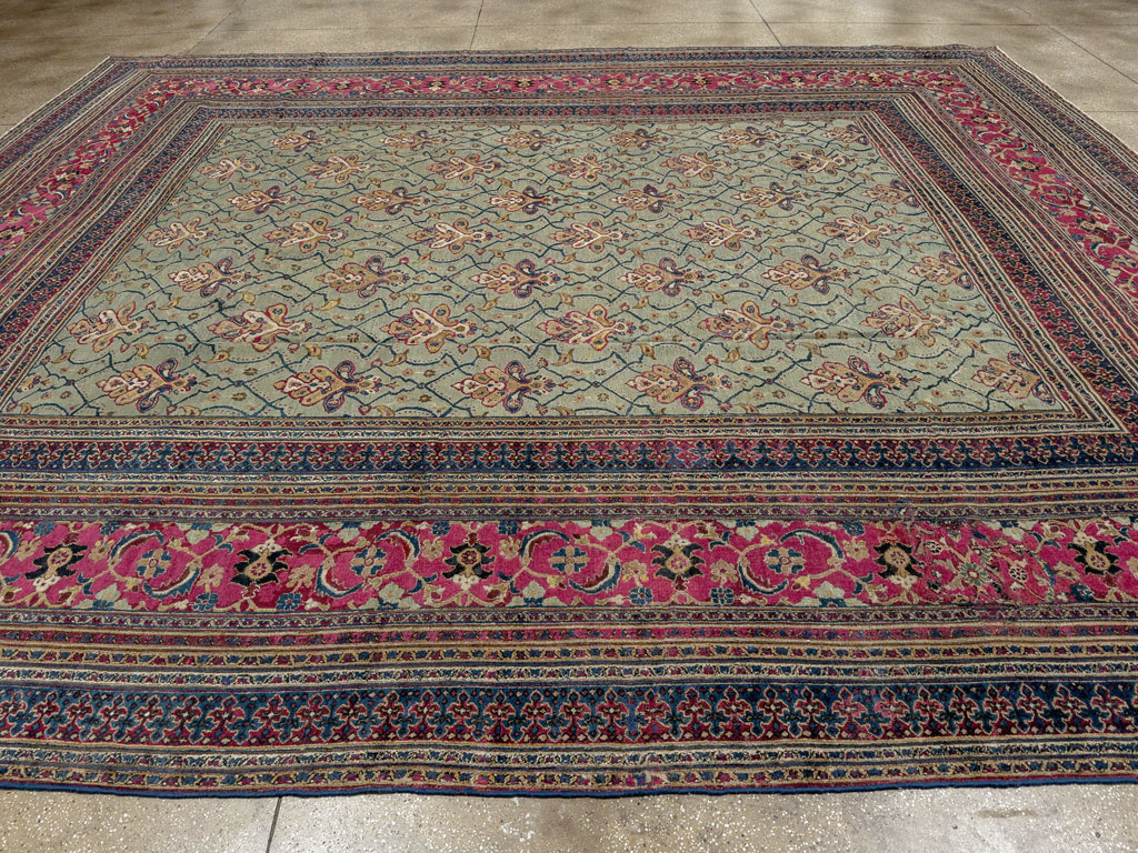 Antique Persian Khorassan Carpet, No.24808 - Gss