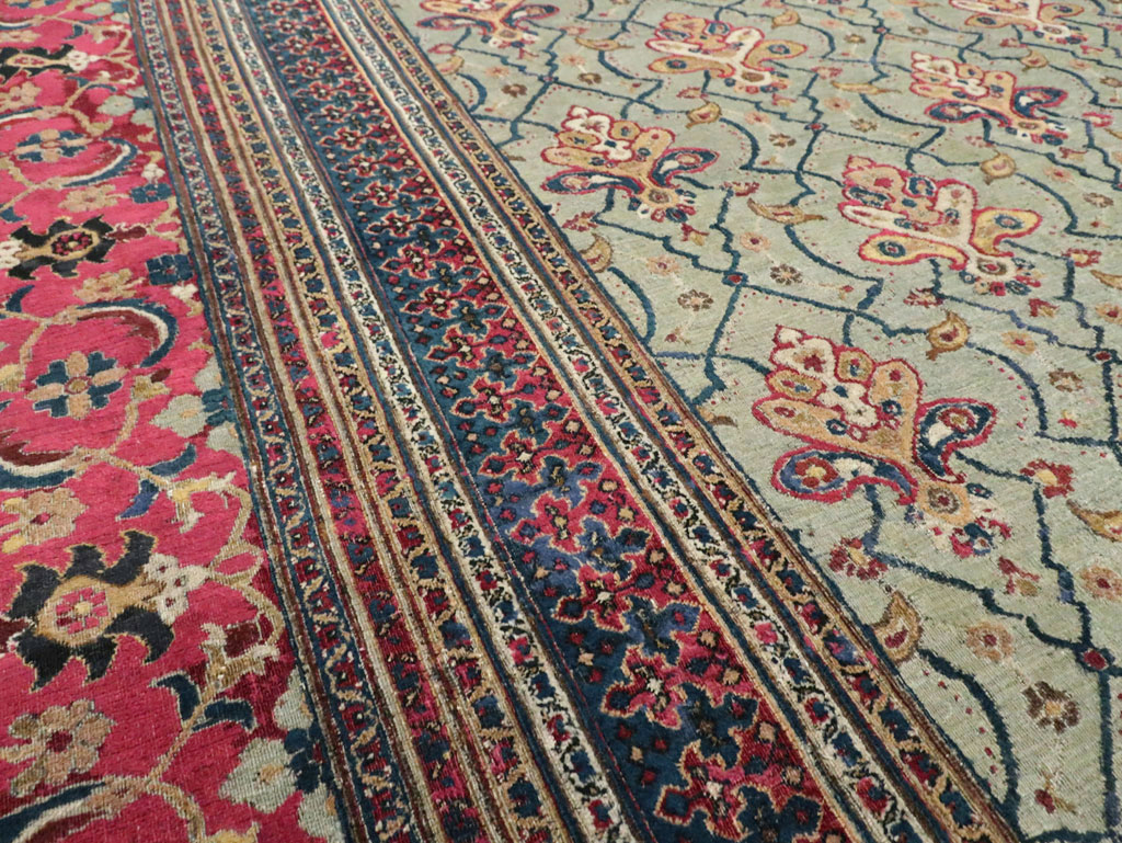 Antique Persian Khorassan Carpet, No.24808 - Gss