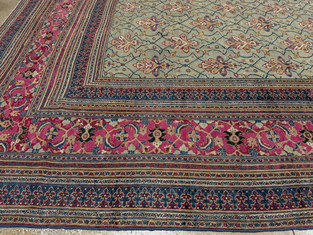 Antique Persian Khorassan Carpet, No.24808 - Gss