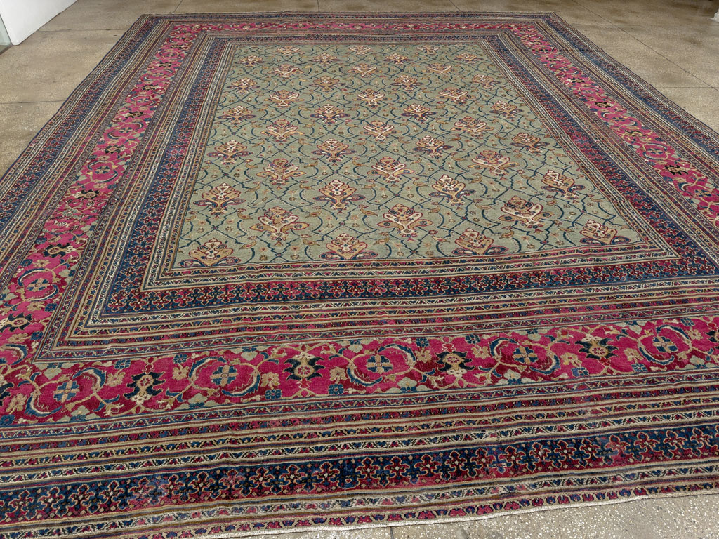 Antique Persian Khorassan Carpet, No.24808 - Gss