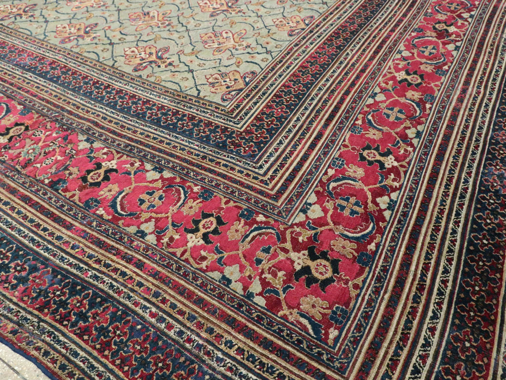 Antique Persian Khorassan Carpet, No.24808 - Gss