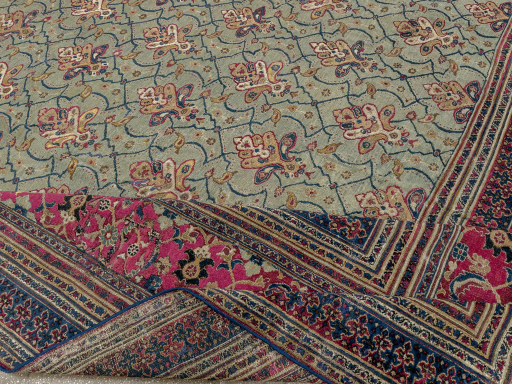 Antique Persian Khorassan Carpet, No.24808 - Gss