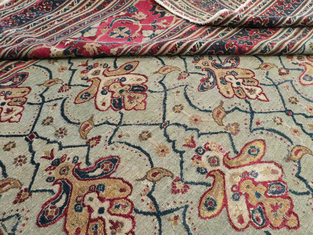 Antique Persian Khorassan Carpet, No.24808 - Gss