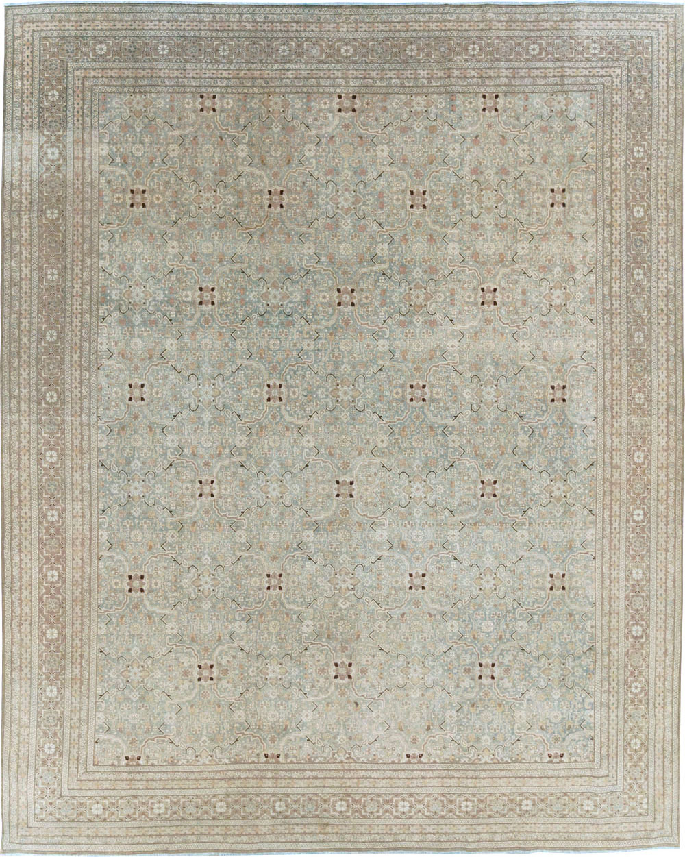 Antique Persian Tabriz Carpet, No.24810 - Gss
