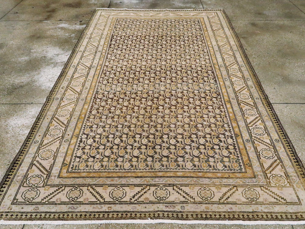 Vintage Persian Malayer Gallery Carpet, No.24811 - Gss